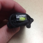 paracord grenade stowed
